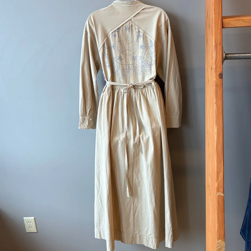 Intimately Free People Out West Duster Morning Robe Maxi Dress, M/L - Picture 6 of 9